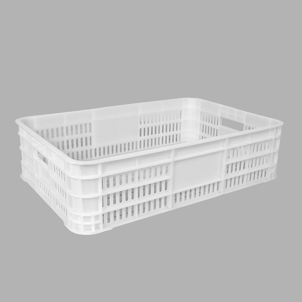 Foldable Stackable Food Basket for Harvest and Storage Customized Color Vented Crate