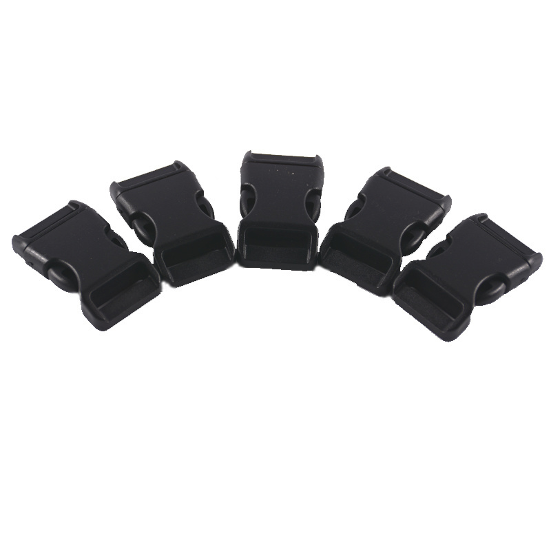 20mm Plastic Quick Side Release Buckle Curved Paracord Buckle for Backpack