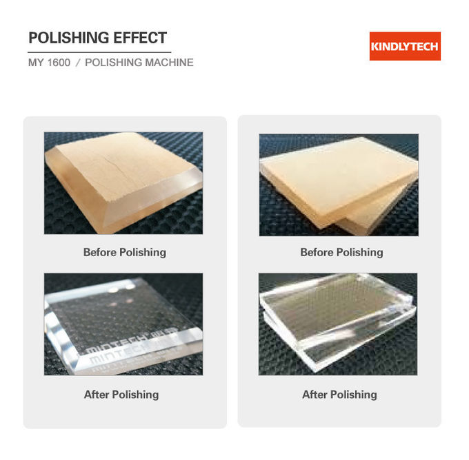 100cm/Min Acrylic Edge Polishing Machine , CE 60HZ Glass Edge Polisher