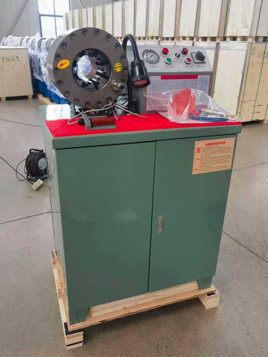 6-51mm 2" Forging Process Hydraulic Hose Crimping Machine 10 Dies Hose Crimping Machine