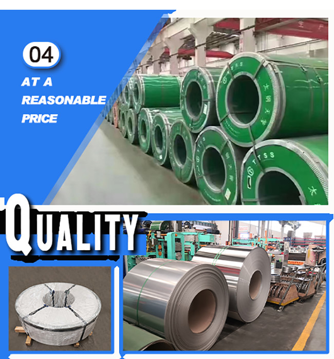 Alloy 304 Steel Grade SS Coil With BA Finish