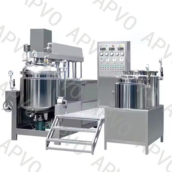 Automatic Vacuum Homogenizer Machine Frame Type Scraper Blender For Skin Care