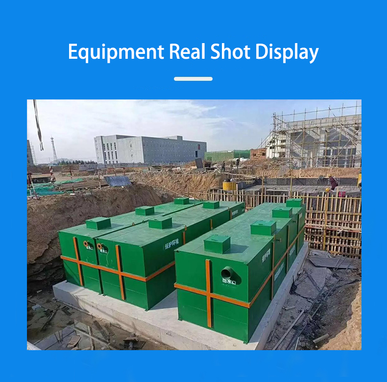 Plug and play solution for hotels resorts and villas Containerized Sewage Treatment Plant