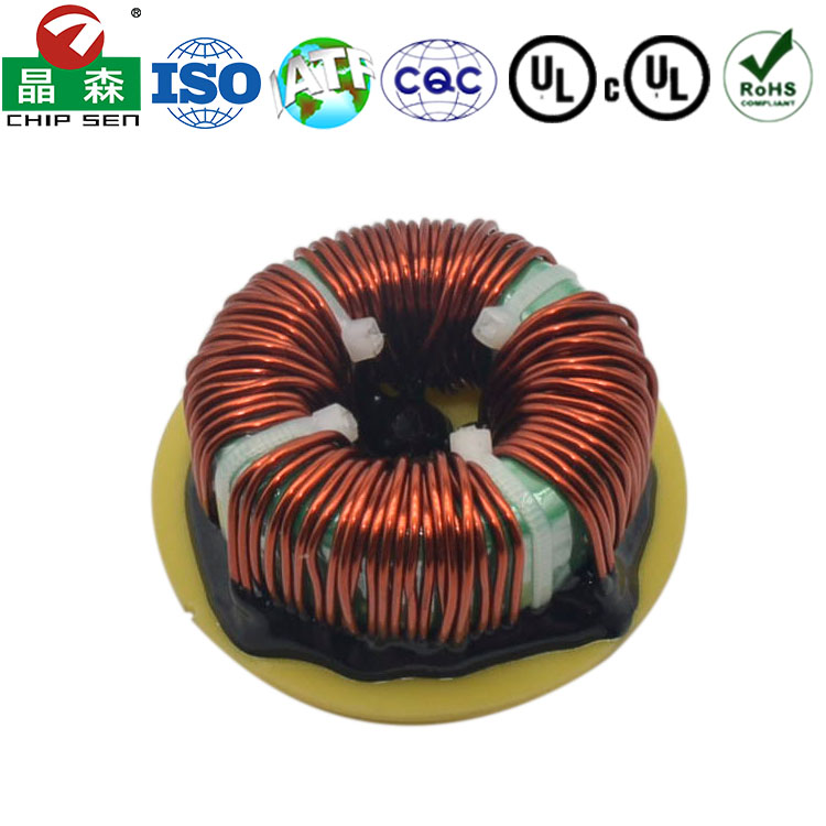 Custom 30 Uh Electronic Inductor Ferrite Core PFC Toridal Coils 20 Mva Power Transformer 30 Uh Common Mode Choke Audio Inverter