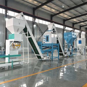 Ten Tons Per Hour Poultry Cattle Sheep Chicken Feed Pellet Production Line