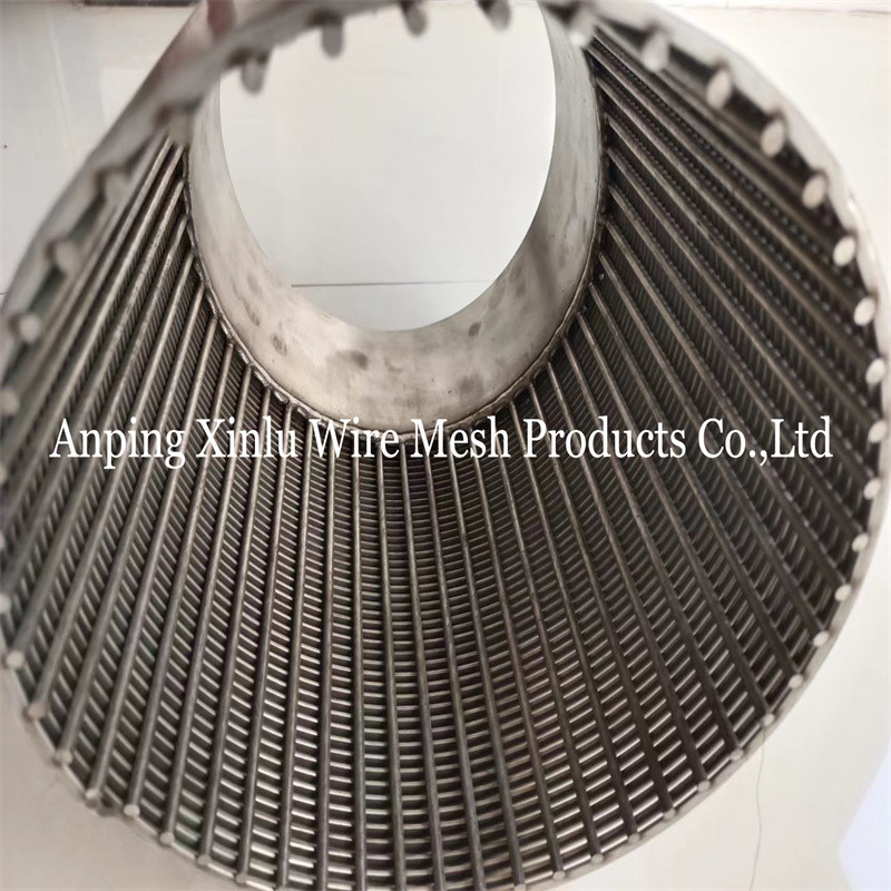 Paint Coating Wedge Wire Screen Filter Johnson Strainer Pipe Oil Pump Filter Tube