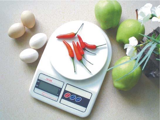 Automatic zero resetting 150mm platform 5 kg Electronic Kitchen Scale oz to