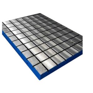 China T Grooves Surface Plate Calibration Hollow Type Hand Scraped Surface Finish on sale