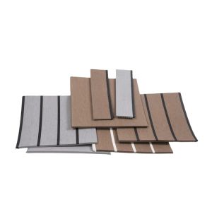 Fireproof Soft PVC Boat Deck Floor/Plastic Soft Decking with 50mm Width