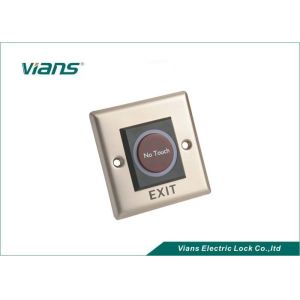 No Touch Push Button Infrared Door Exit Button for Access Control System