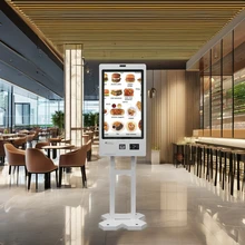 Floor Standing Self Service Payment Kiosk with User Friendly Interface