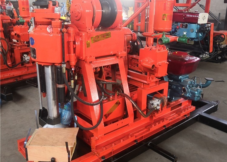Gk 200 Engineering Rig Machine Steel 200 Mm Drilling Hole Diameter