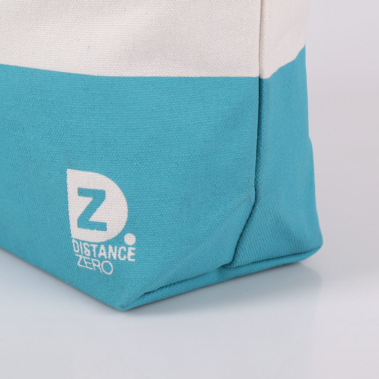 ODM Foldable Eco Canvas Bags Cotton Canvas Tote Shopper Bag