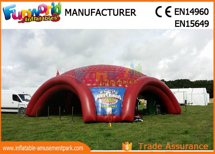 Protable Inflatable Party Tent For workshop , PVC Tarpaulin Airtight Sport Dome Tent