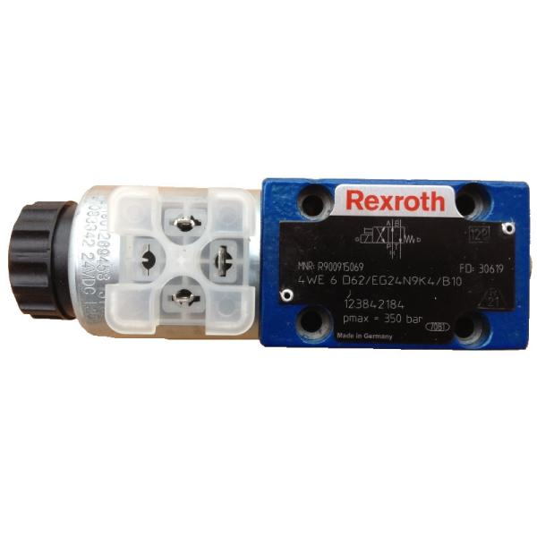Rexroth Solenoid Valve Blue 4WE6D62 EG24N9K4 B10 Blue High Flow Capacity Energy