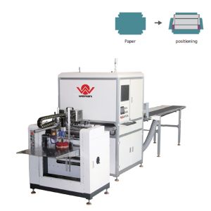 China Box Making Machine Automatic Hardcase Positioning Machine on sale