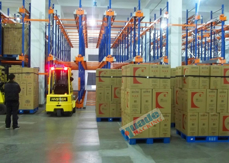  Warehouse Automated Radio Shuttle Racking Cold Supply Chain Pallet Shuttle System Manufactures