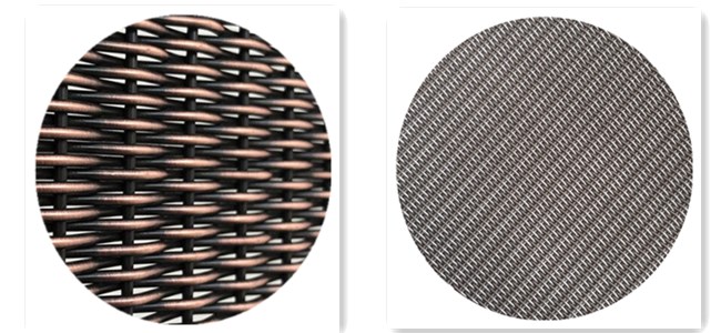 Decorative Metal Mesh for Wall Cladding, 6mm Woven Wire Mesh for Elevator Walls
