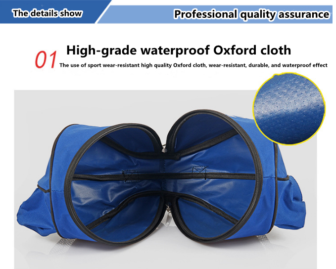 Factory Price Portable Sport Ball Shoulder Bag Football Volleyball Storage Backpack Handbag Round Shape Shoulder Strap Knapsacks