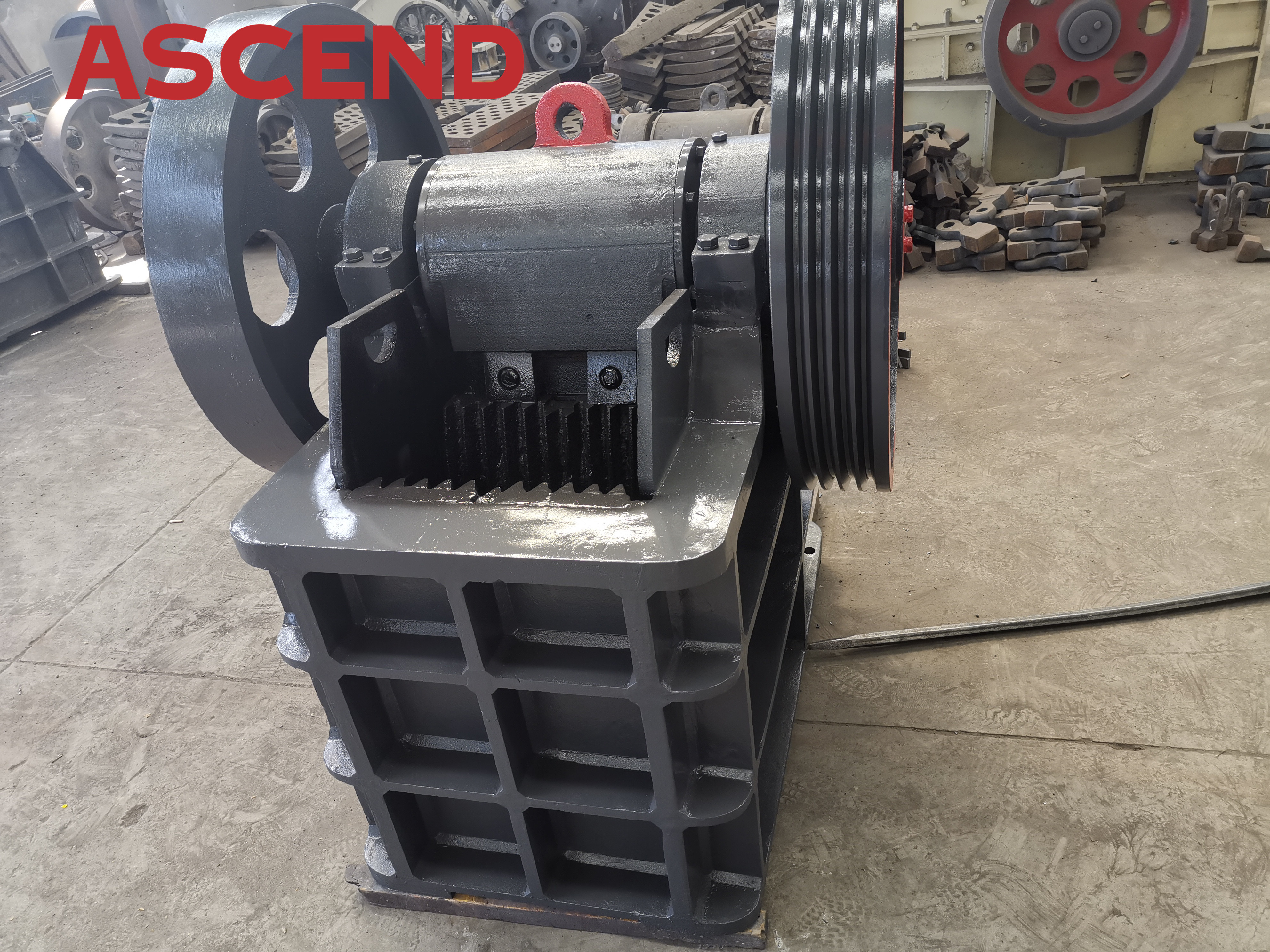 260r/Min Jaw Stone Crusher Machine