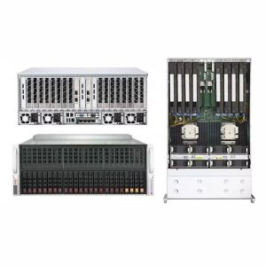 Tel Xeon E5 Portable 4U GPU AI Server Case with Dual CPU Motherboard and 8 GPU