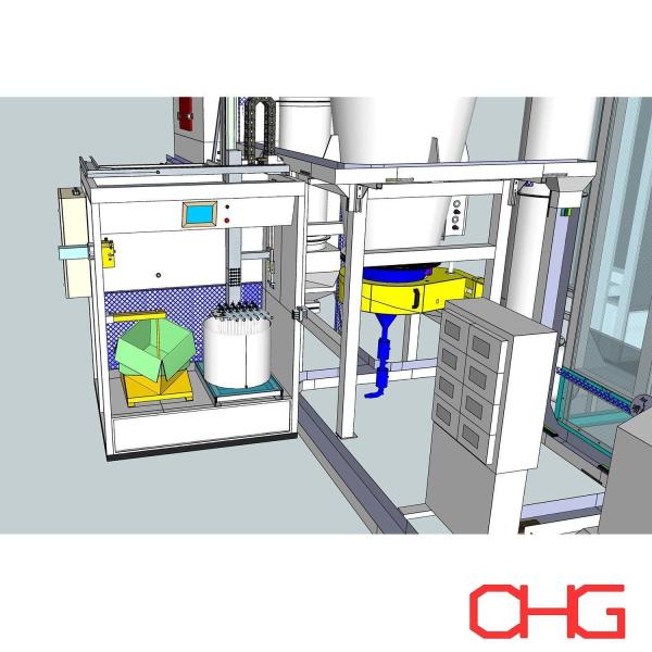 Customizable Close Circuit Powder Supply Center For Electrostatic Powder Coating