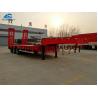 Buy cheap Customizec 70 Tons Low Bed Container Trailer Used For Transport Excavator from wholesalers