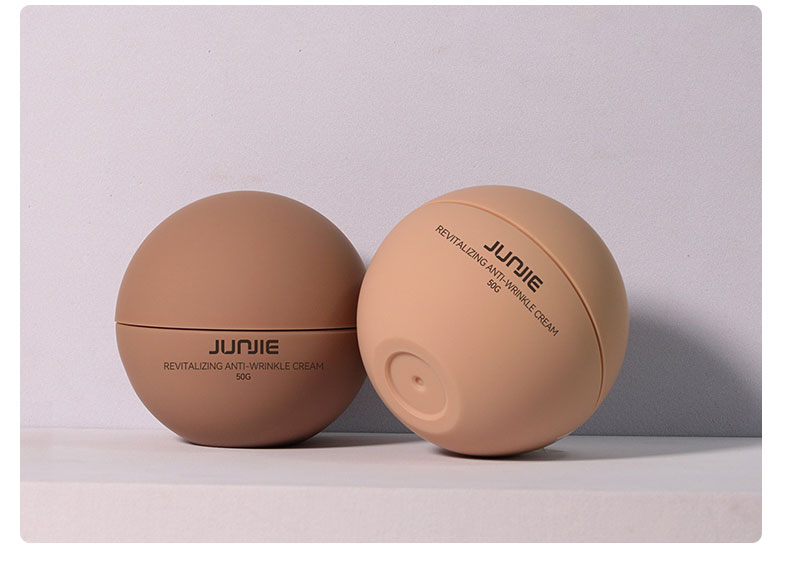 Cosmetic Body Scrub Container / Ball Plastic Jar 10g 15g 20g 25g 30g 50g ABS Collar