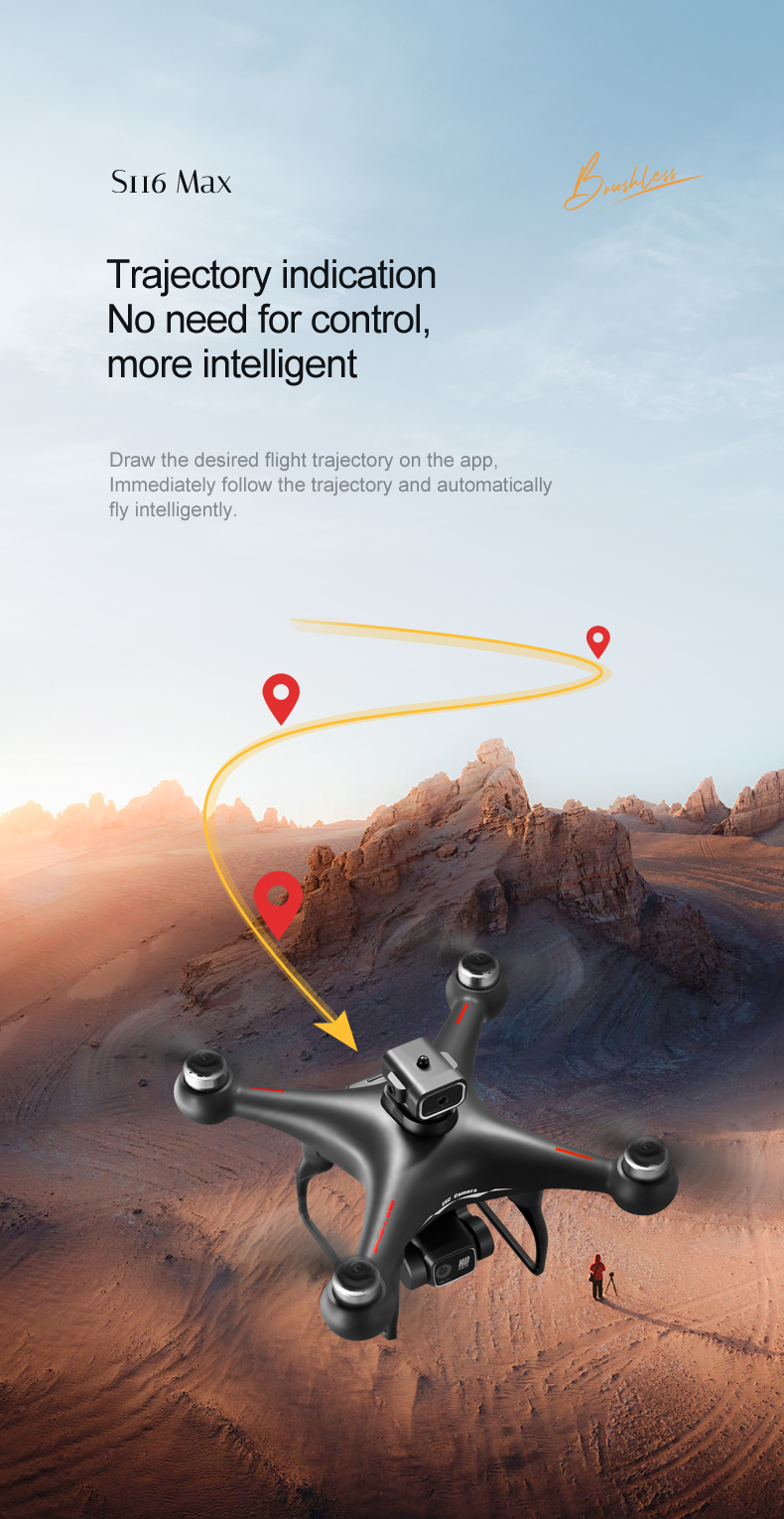 15 Mins Flight Time Professional Fpv RC Quadcopter with HD Dual Camera 2.4G Wifi Obstacle Avoidance and APP Remote Control