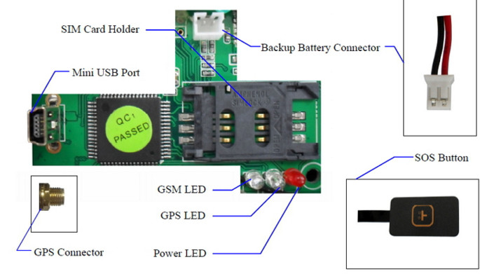 E-bike GPS Tracker Remote Cut Off Engine Small Tracking Devices