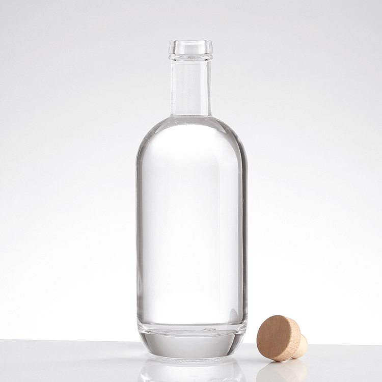 500ml Glass Tequila Bottles for Bar Surface Handling within Hot Stamping