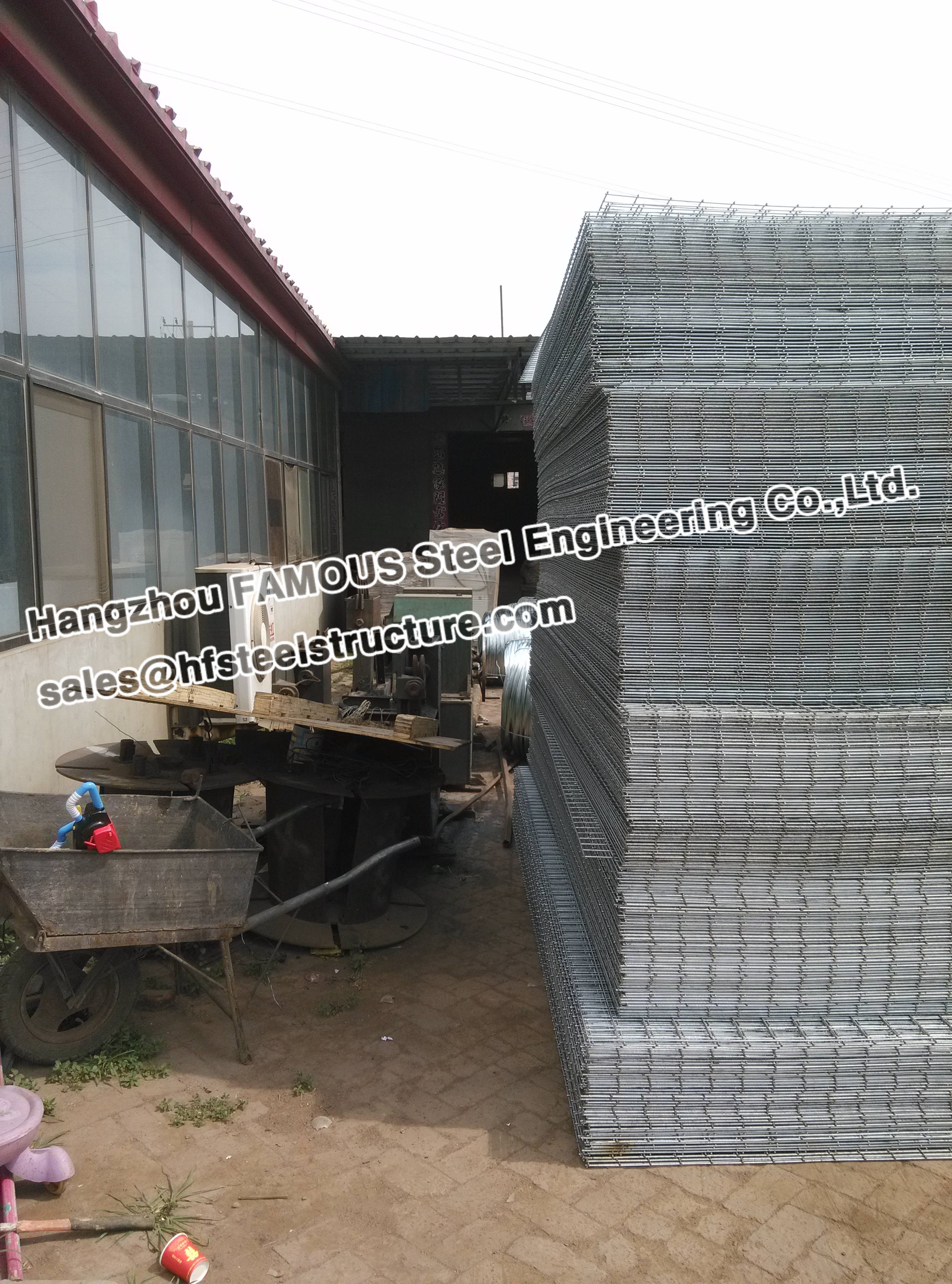 Residential Steel Reinforcing Mesh Concrete Building , Trench Mesh