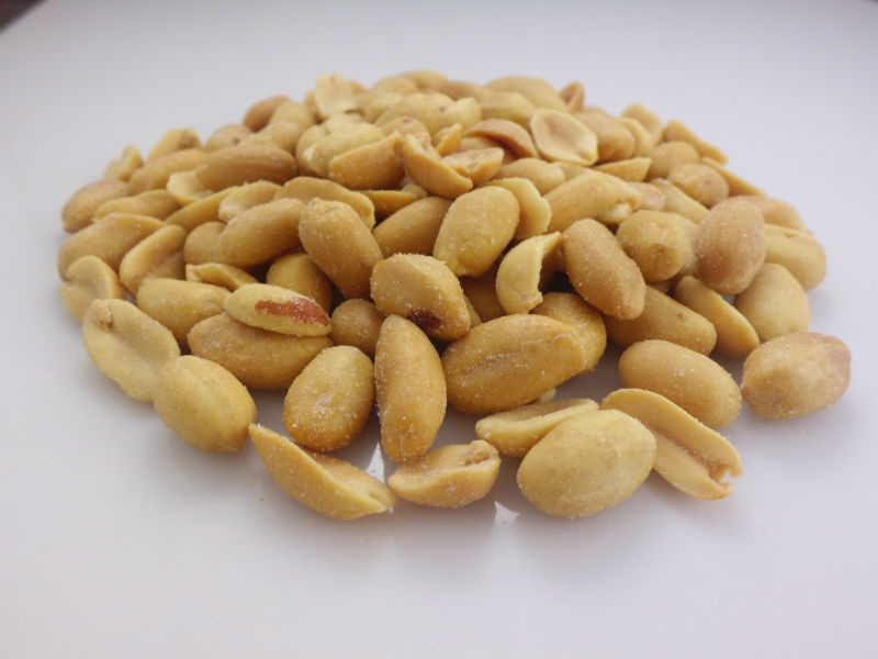 Flour Coated Peanut Crackers Snack Full Natural Vegan Crispy Seaweed Flavor