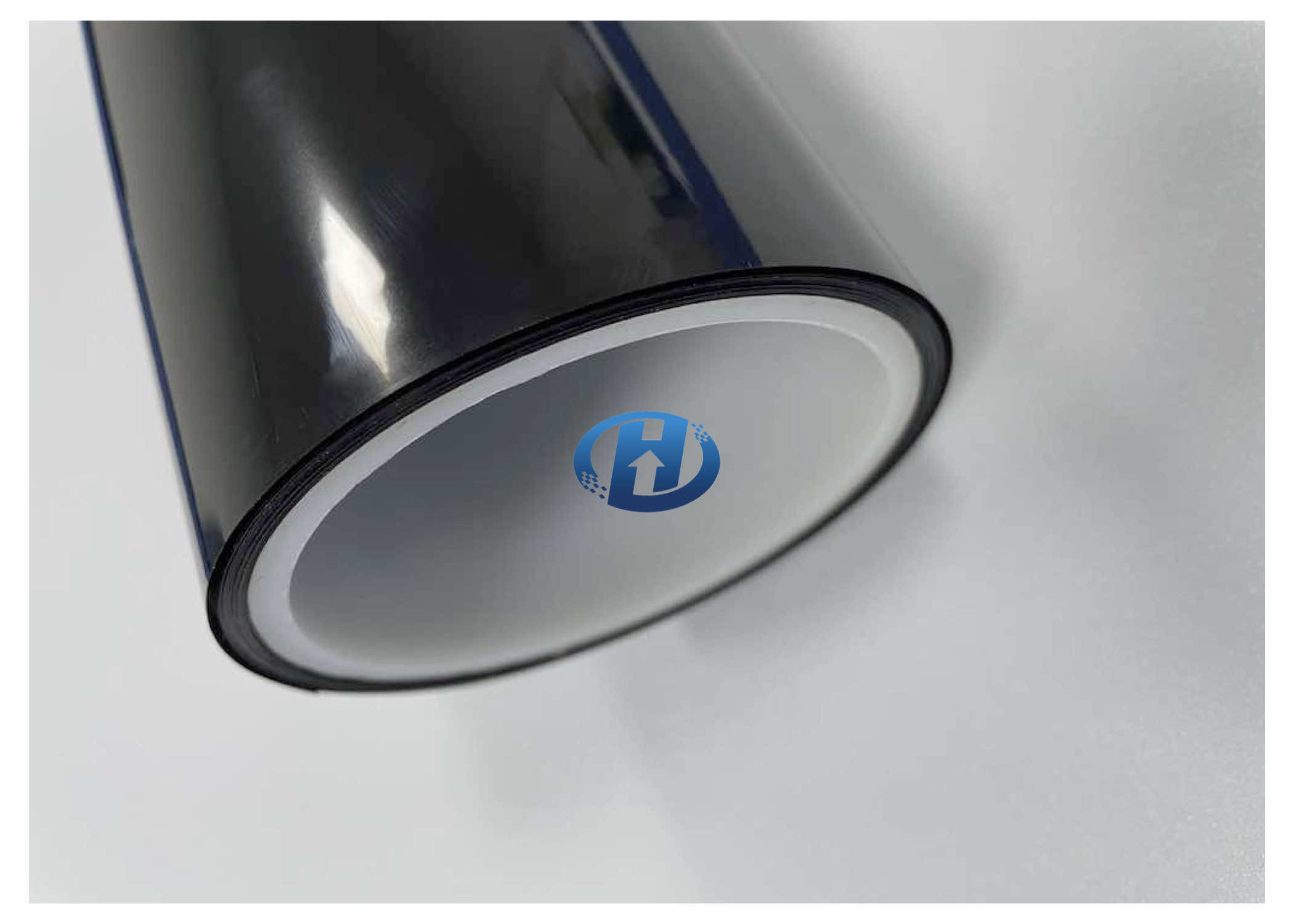 20 μm Black PET Silica Gel Coating Film used as Protective Films in 3C industries