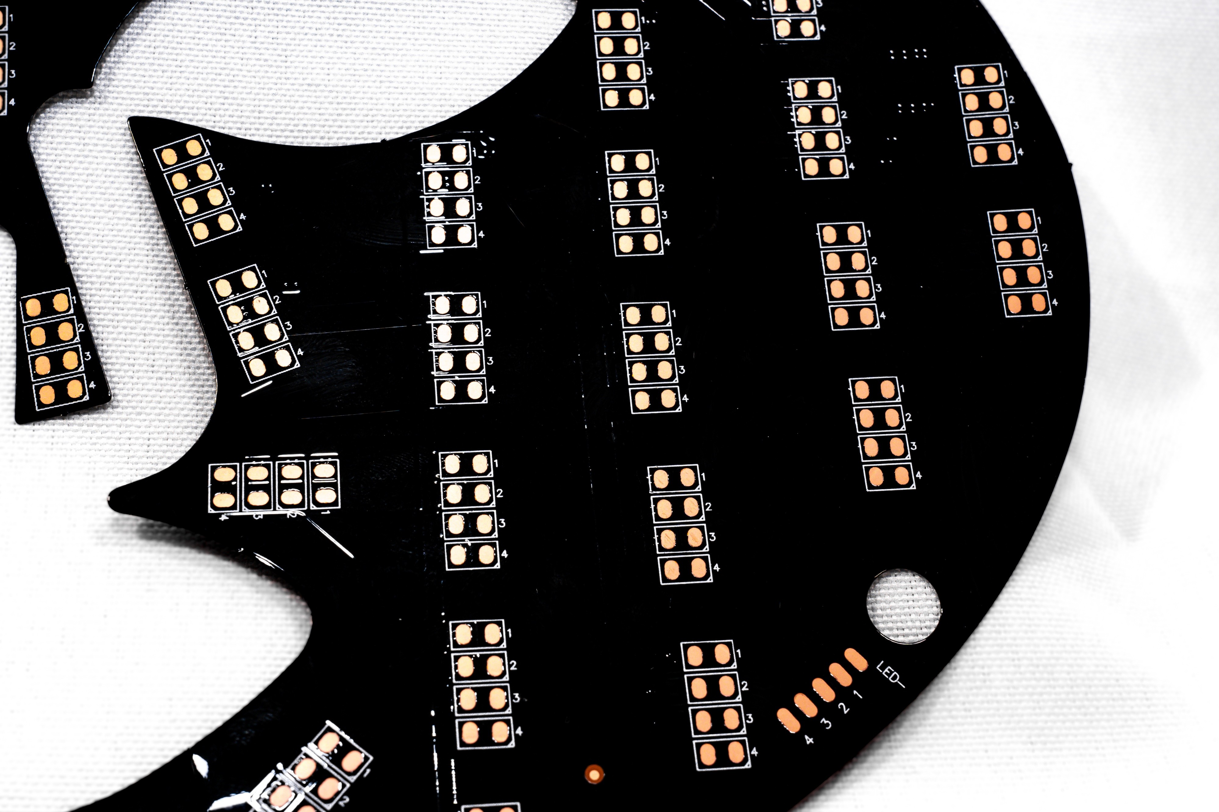 High Precision LED Beauty Mask PCB Board Customizable For Optimal Skin - Care Device Performance