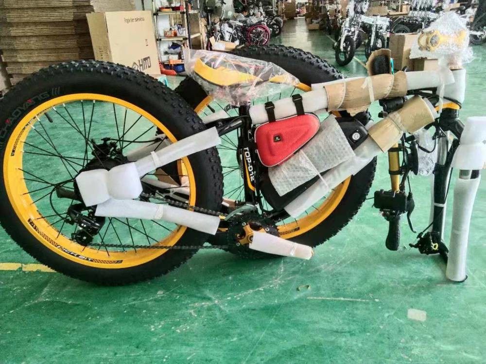 US EU STOCK Long Range Fat Tire Electric Bike 1000w 17Ah All Terrain Motorcycle Hardtail Rich Bit Rt-012
