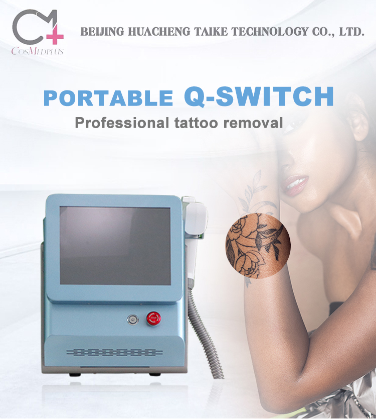 1-10HZ Frequency 10.4 Inch Touch Color Screen Laser Carbon Peel and Tattoo Removal Machine