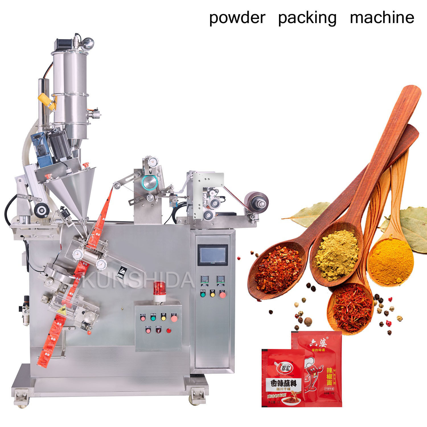  Automatic Seasoning Spice/Coffee/Chili Powder/Milk Powder Stick Sachet Pouch Food Packing Packaging Machine Filling Powder Packing Machine Manufactures