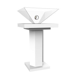 Android 3D Display System Inverted Triangle Pyramid Holographic Display