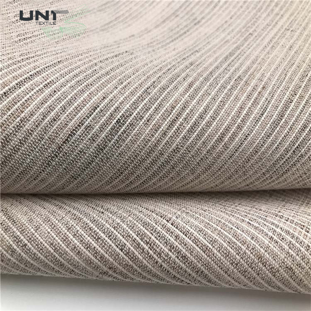 Soft Cotton Canvas Horse Hair Interlining For Suitbruckram Interlining