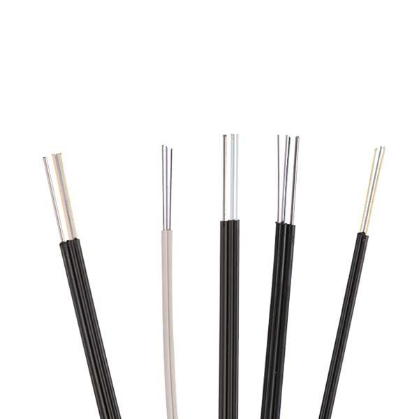 1B Drop Fiber Optic Cable GJXFH Outdoor Aerial FTTH Single Mode Fiber Optic
