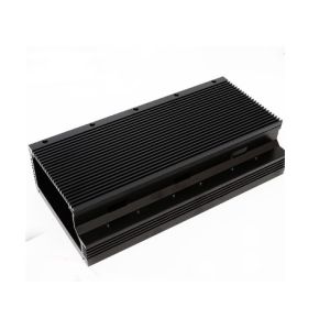 China Enclosure Aluminum Extrusions For Electronics , Black Alu Profiles OEM on sale