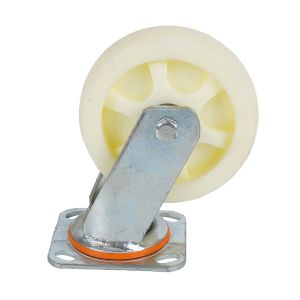 Heavy Duty Fixed Flat Industrial Caster Iron PP Caster Wheel with Customized