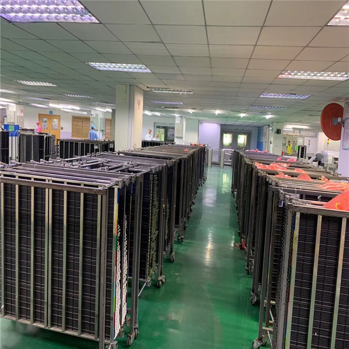 Antistatic Multisized Stainless Steel Trolley Cart Esd Pcb Storage Trolley