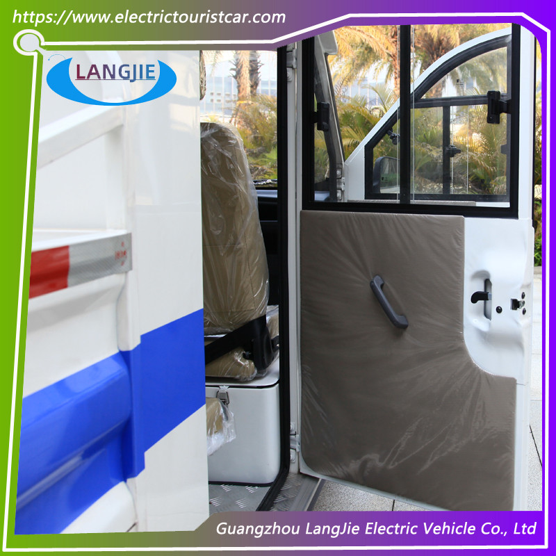 5 Seats Electric Pick Up Car With Alarm Lamp For City Walking Street