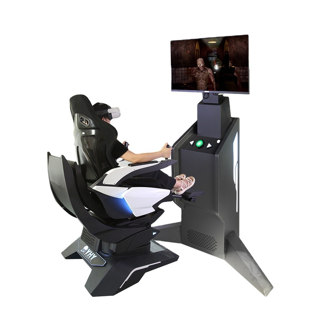  9d Vr Egg Chair 360 Rotation Game Machine For 1 Passenger 1000W Manufactures