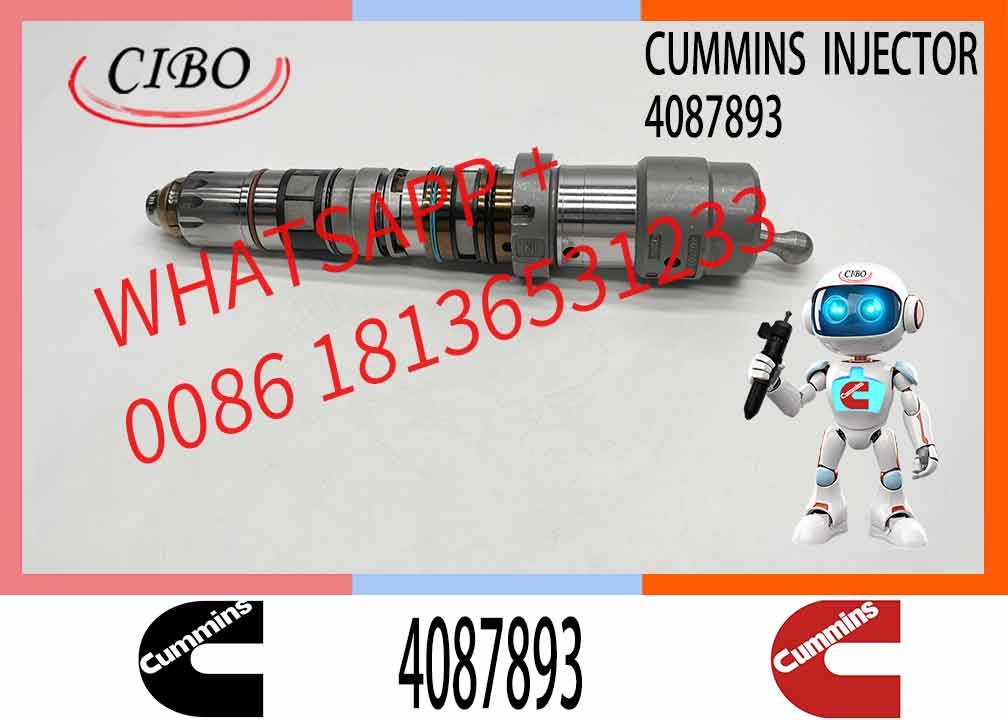 Excavator Engine Parts Fuel Diesel Injector 4326780 4088427 4087893 for Cummins