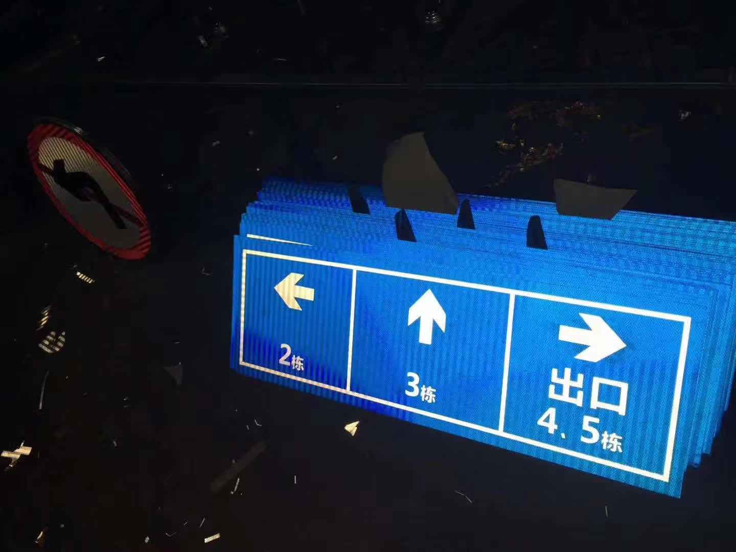 PET Material Reflective Vinyl Sheeting 3100 For Road Sign With Red / Yellow / Blue / Green Color