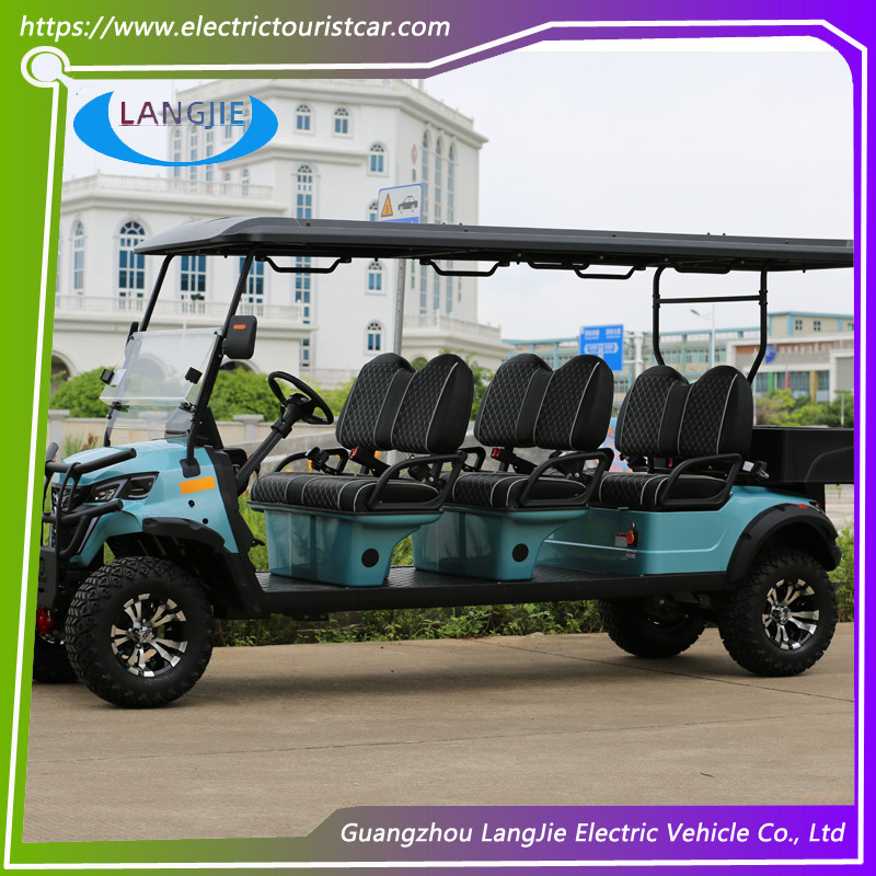 Customized 48 Volt 6 Seat Street Legal Golf Electric Cart Safty Used For Children