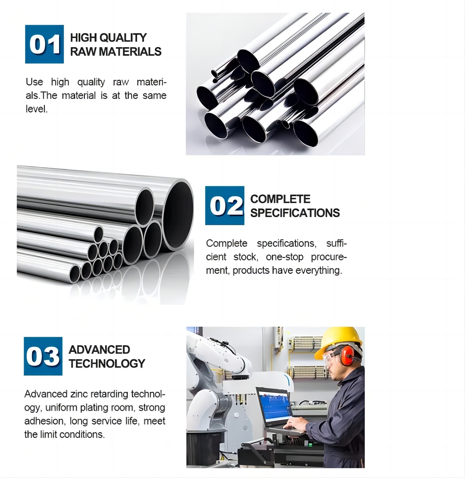 304 Stainless Steel Welded Tube Astm A554 24mm 25mm 28mm Erw Stainless Steel Pipe
